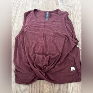 Vuori Burgundy Tank Top